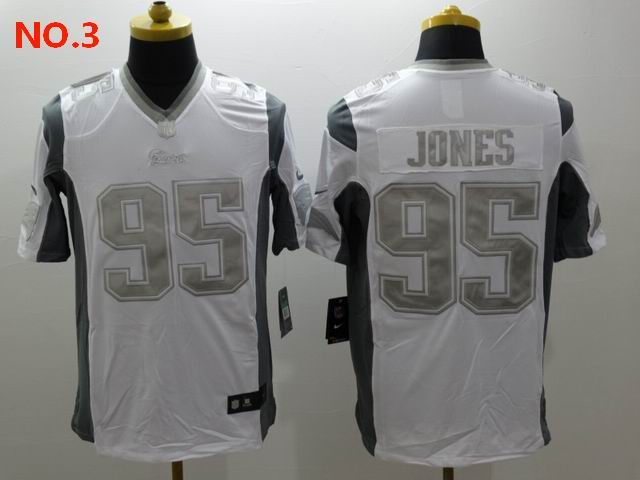 Men's New England Patriots #95 Chandler Jones Jersey NO.3;